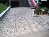 Garageneinfahrt Lausitzer Rustikal