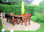 Pflasterarbeiten Polygonalpflaster Gartenterrasse